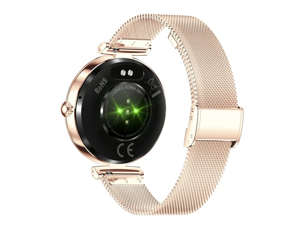 Smart hodinky Carneo Seinna HR+ rosegold