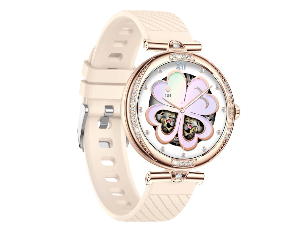 Smart hodinky Carneo Seinna HR+ rosegold