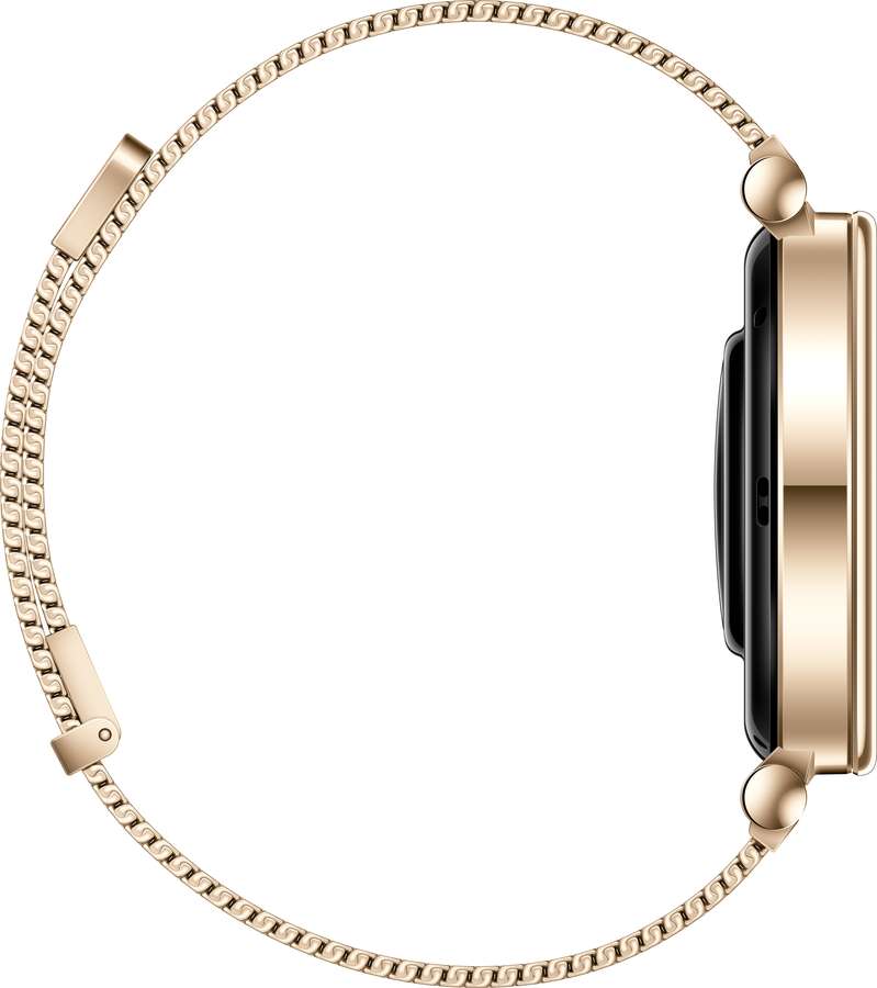 55020BJA HUAWEI WATCH GT4 41 mm Gold/Gold Milanese strap Aurora-B19M
