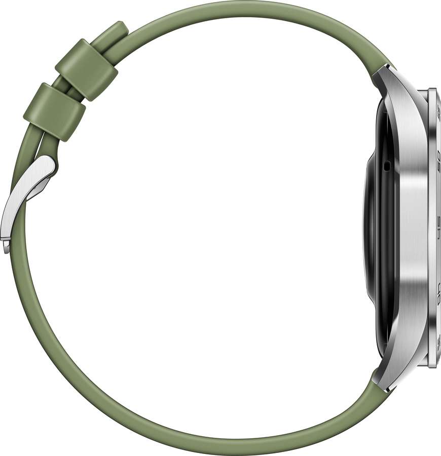 55020BGV HUAWEI WATCH GT4 46 mm Silver/Green strap