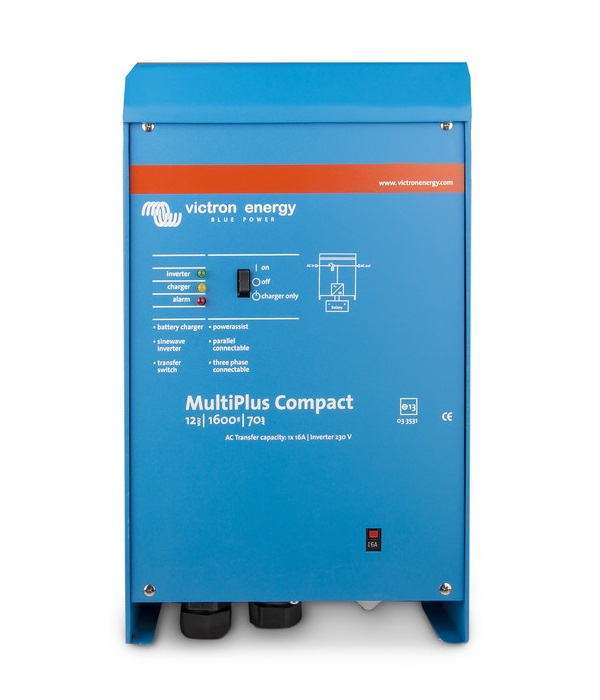 Menič/nabíjač Victron Energy MultiPlus C 12V/1600VA/70A-16A